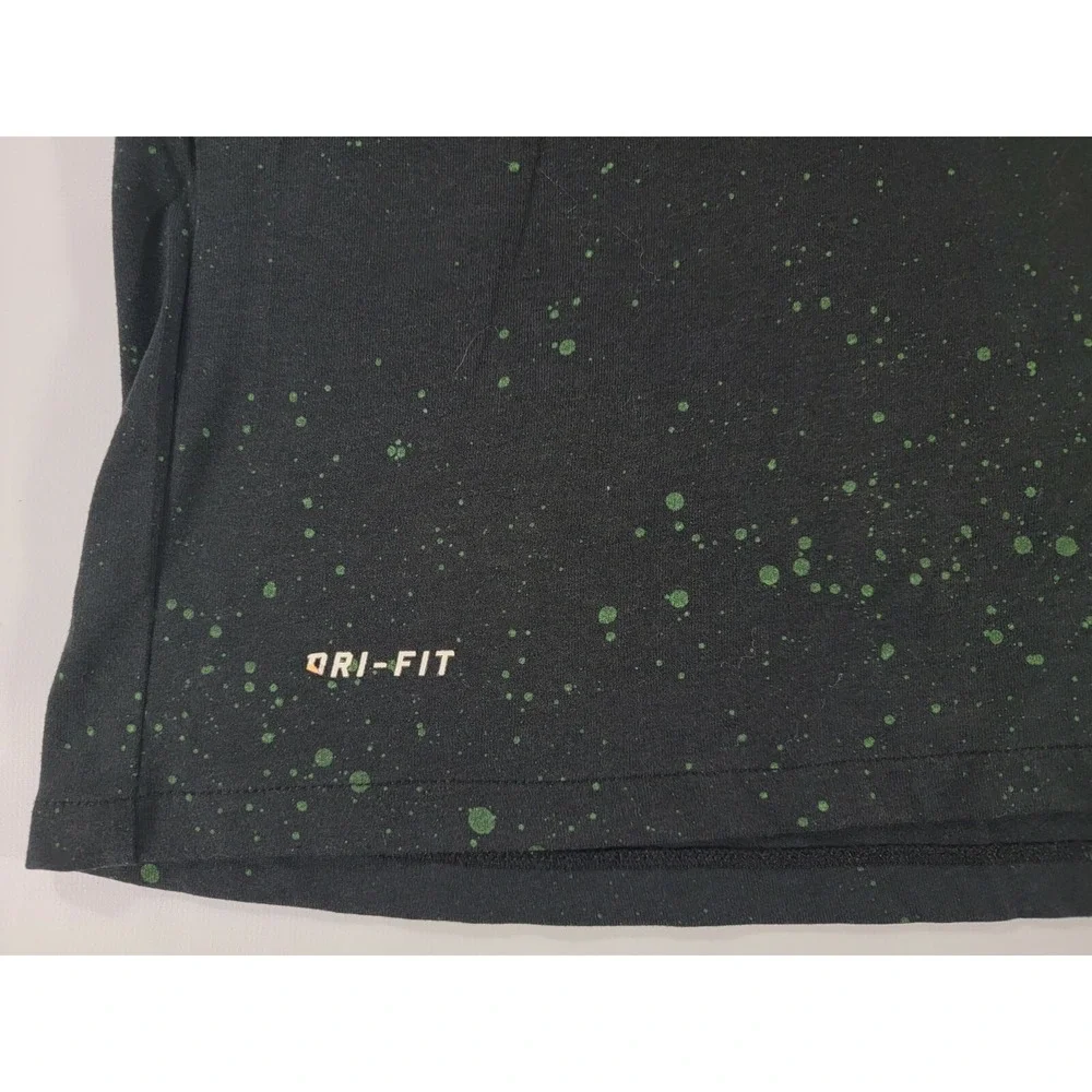 Kevin Durant KD Nike Dri-Fit‎ Black Eel Graphic Tee Shirt - Mens L EUC
